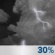 Thursday Night: Scattered showers and thunderstorms before 1am, then scattered showers between 1am and 2am, then scattered showers and thunderstorms after 2am.  Mostly cloudy, with a low around 67. Calm wind.  Chance of precipitation is 40%.